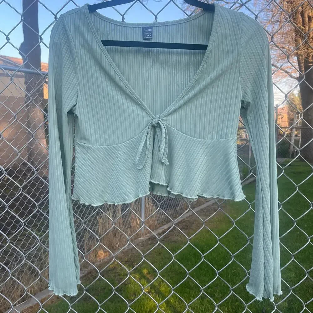 Long Sleeve Shirts 10 piece Bundle Small Medium Crop Top Summer Spring Boobies
